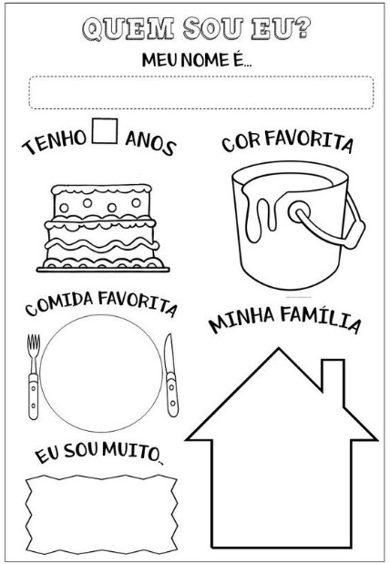 Desenhos infantis para colorir - Ponto do Conhecimento